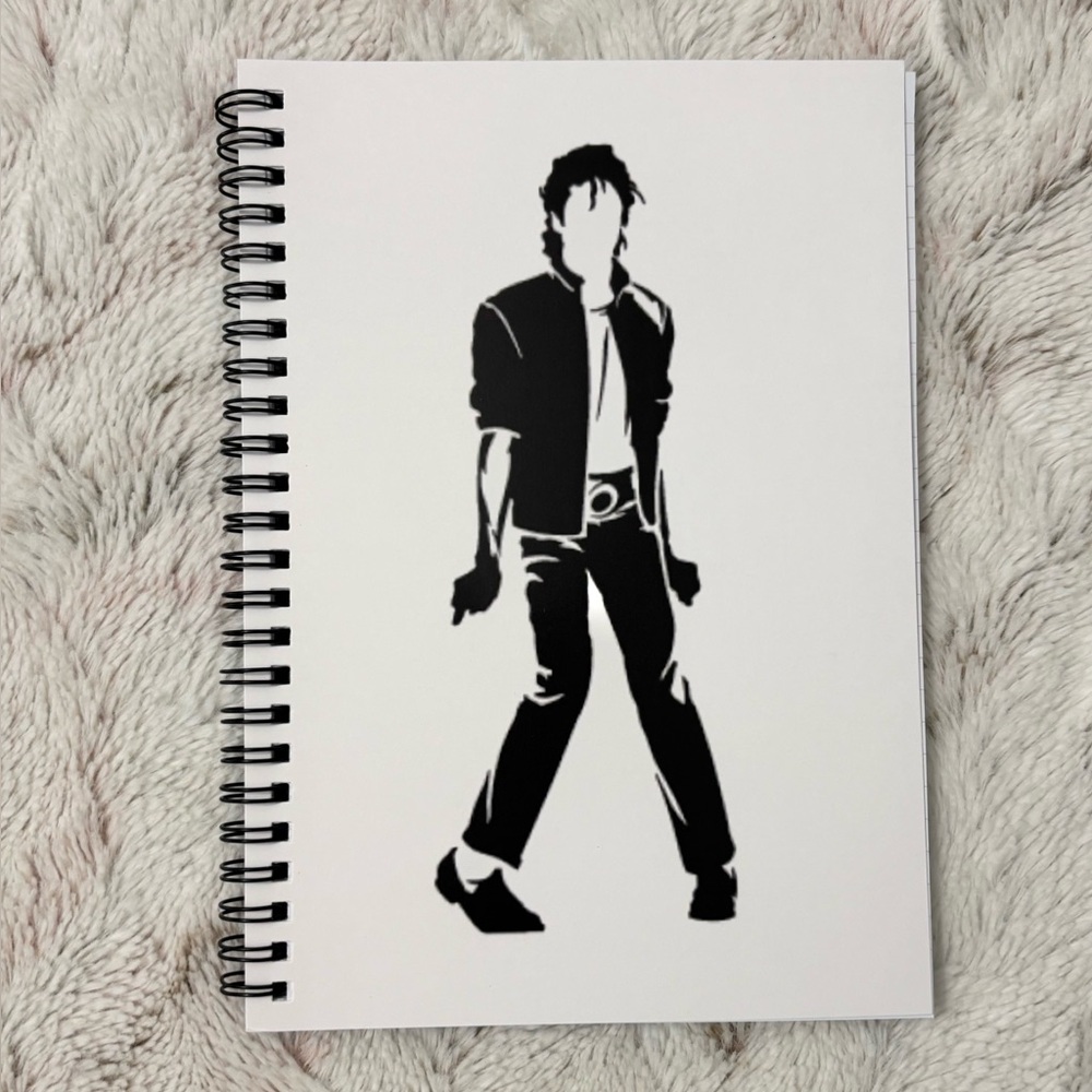 Michael Jackson Beat It Spiral Notebook Journal NEW